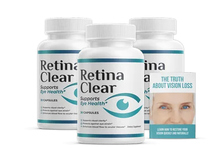 Retina Clear three bottle package